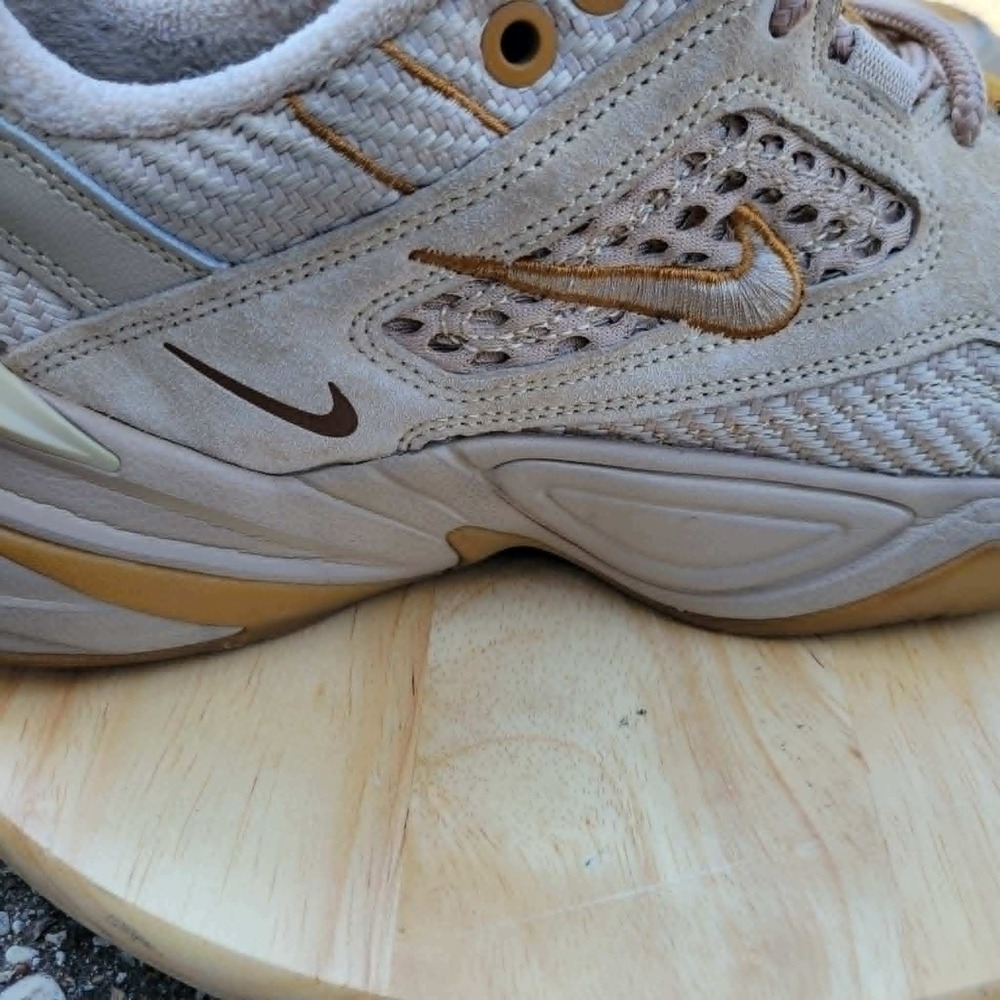 Nike M2K Tekno Shoes Mens Size 8.5 SP Linen Wheat Chunky Streetwear BV0074-200 - Picture 8 of 16